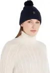 Tommy Hilfiger TH EVENING POMPOM BE Kadın Siyah Bere