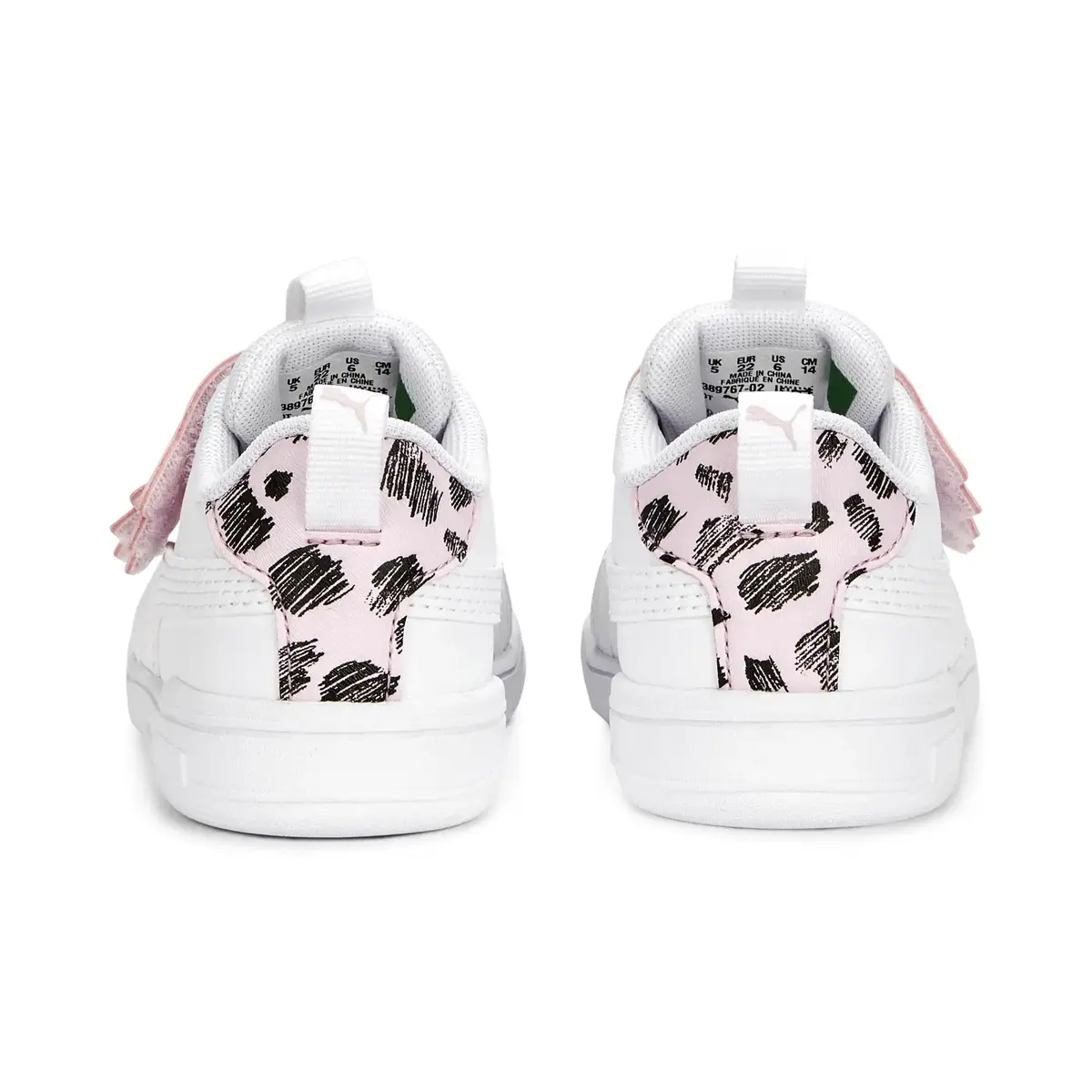 Puma Multiflex Mates V Inf Beyaz Çocuk/Unisex Günlük Spor Ayakkabı