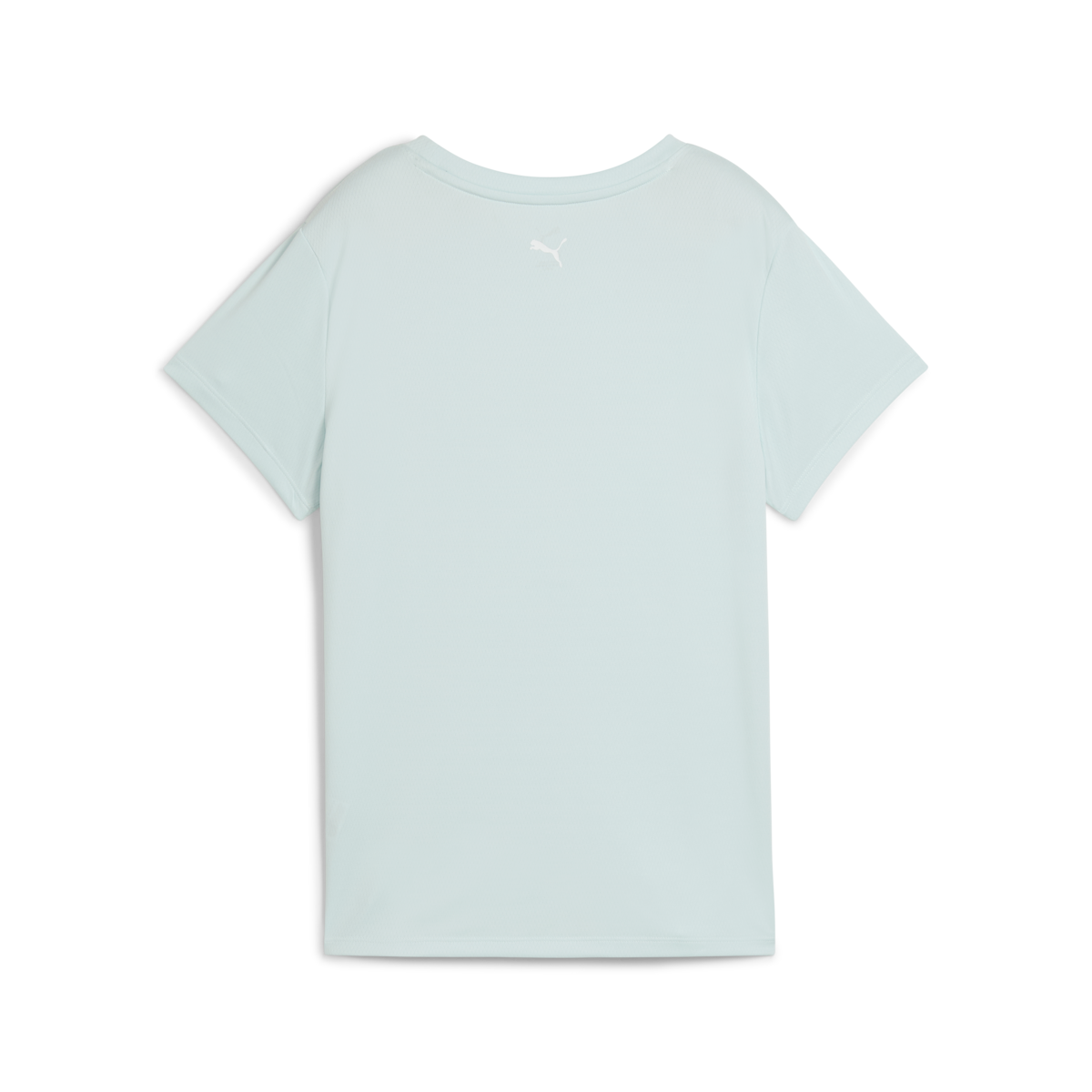 Puma GRAPHICS RUNNING SLOGAN TEE Mavi Kadın T-Shirt