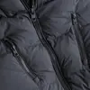 Calvin Klein SIDE MONOLOGO COCOON Kadın Siyah Şişme Mont