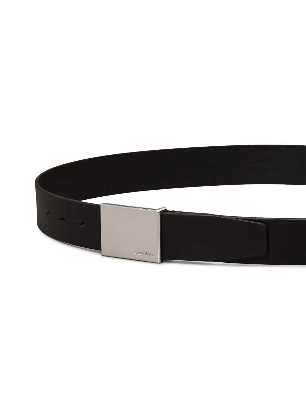 Calvin Klein FORMAL PLAQUE BELT 3, 001 Siyah Erkek Kemer