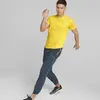 Puma M First Mile Commercial Sarı Erkek T-Shirt