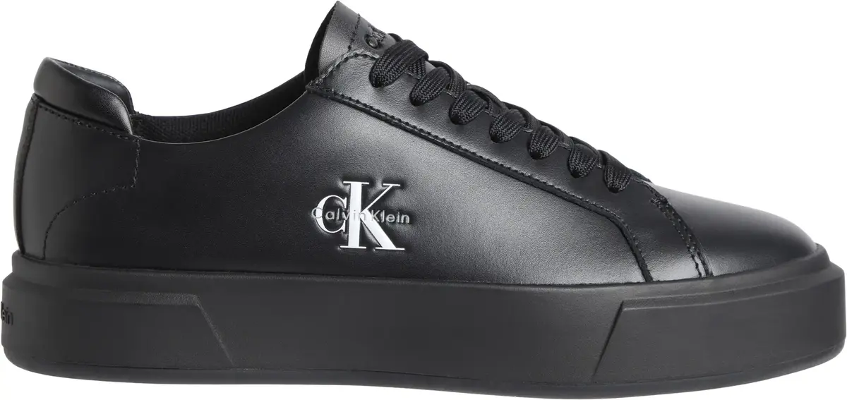 Calvin Klein BASKET CUPS LACEUP LTH ML Kadın Siyah Günlük Spor Ayakkabı