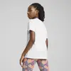 Puma BUTTERFLY VIBE Logo Tee Beyaz Kadın T-Shirt & Polo
