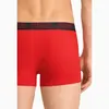 Puma PUMA BASIC TRUNK 2P red / black Kırmızı Erkek 2'li Boxer
