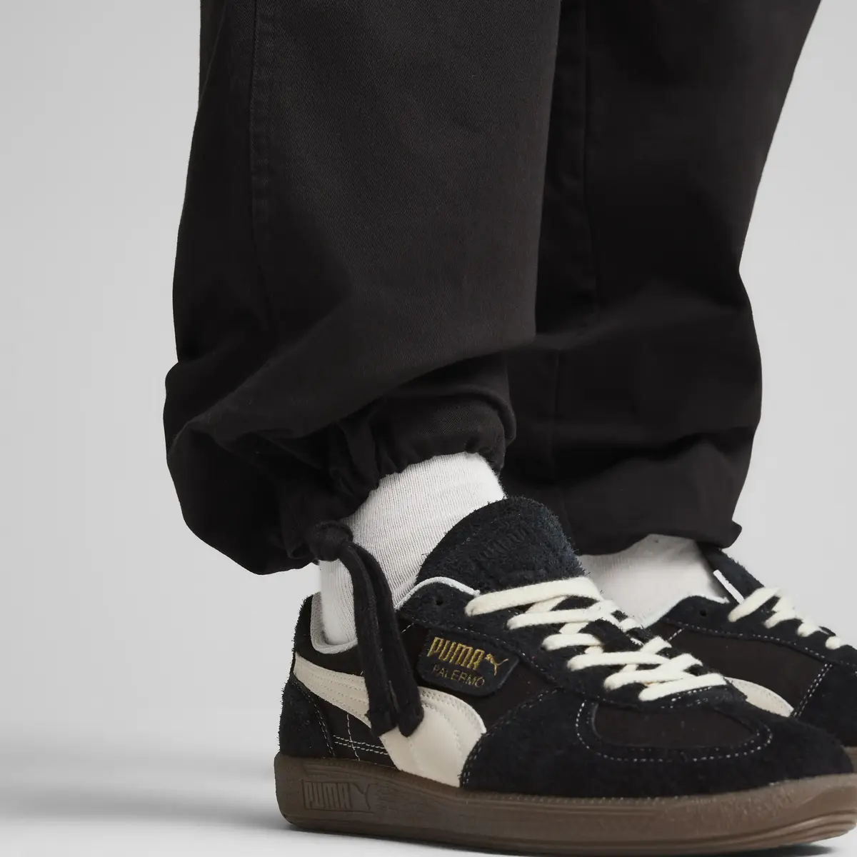Puma DOWNTOWN Parachute Pants Siyah Erkek Eşofman Altı