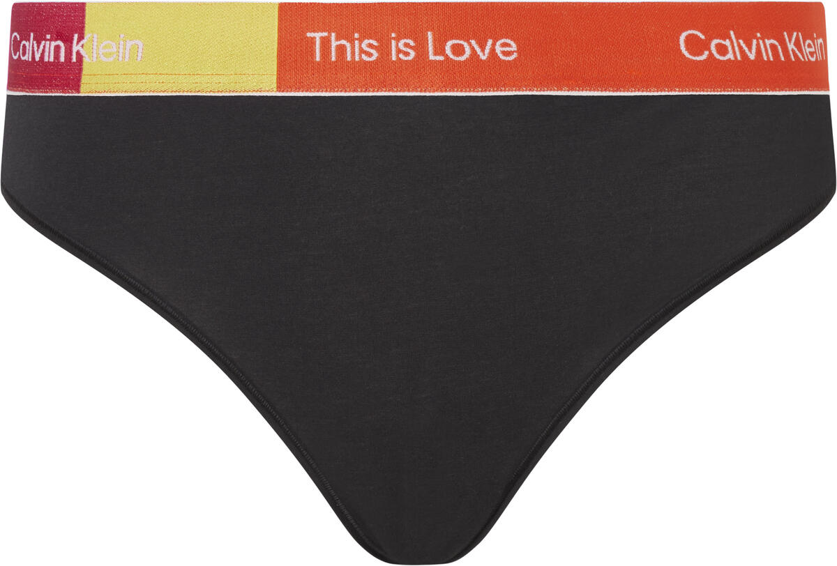 Calvin Klein THONG (FF) Kadın Siyah Tanga