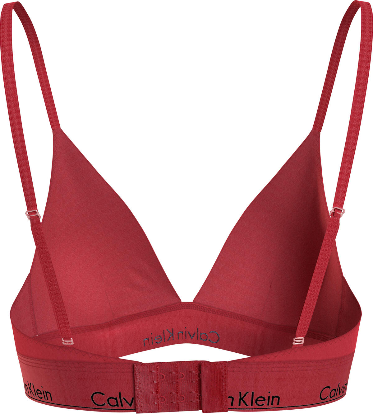 Calvin Klein UNLINED TRIANGLE Kadın Kırmızı Sütyen