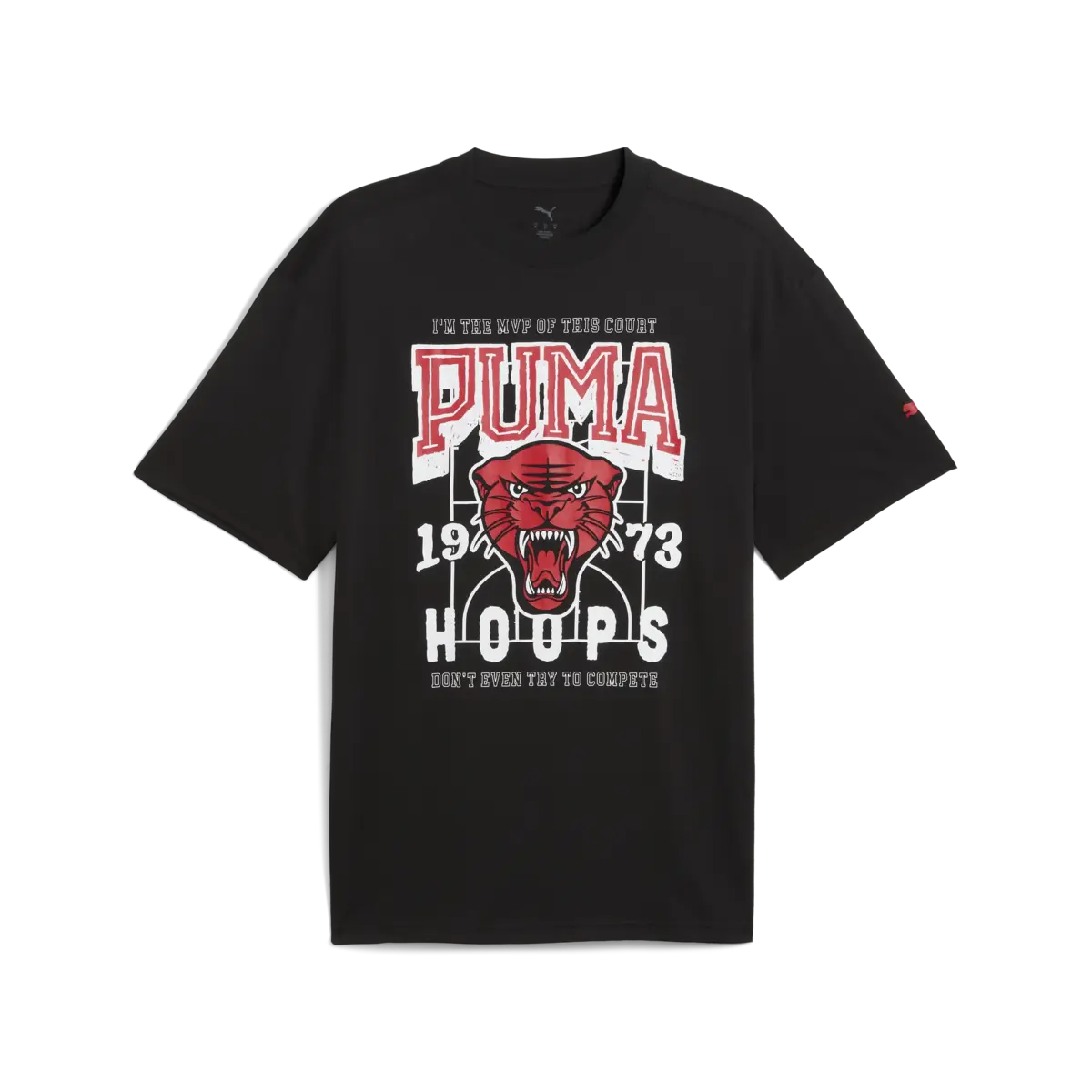 Puma Rival Rage Tee 4 Siyah Erkek T-Shirt & Polo