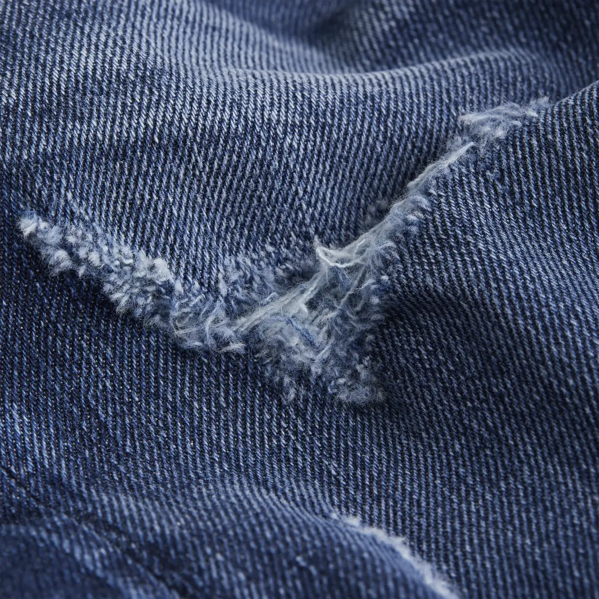 Calvin Klein SLIM TAPER Erkek mavi Kot Pantolon