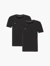 Calvin Klein S/S CREW NECK 2PK Kadın Siyah T-Shirt