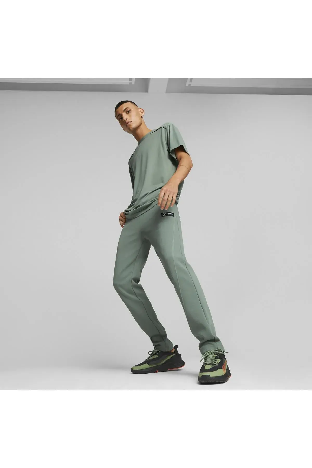 Puma MAPF1 Cloudspun Tee Yeşil Erkek T-Shirt
