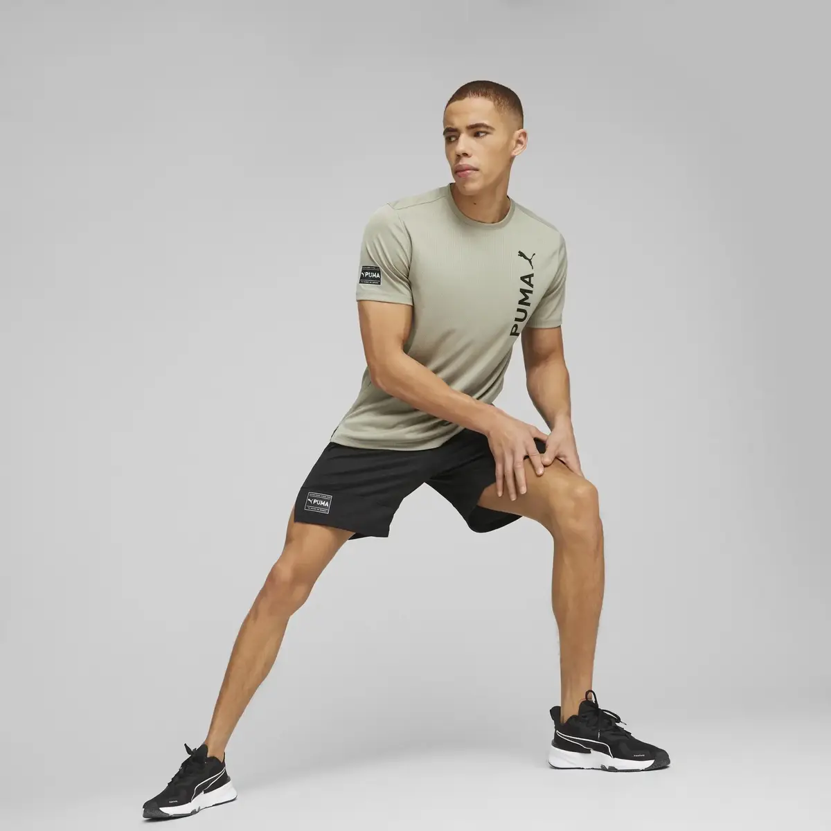 Puma Fit Knit Siyah Erkek Şort