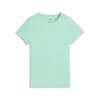 Puma ESS ELEVATED Tee TK W Yeşil Kadın T-Shirt