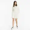 Puma Classics Crop Hoodie TR Bej Kadın Sweatshirt