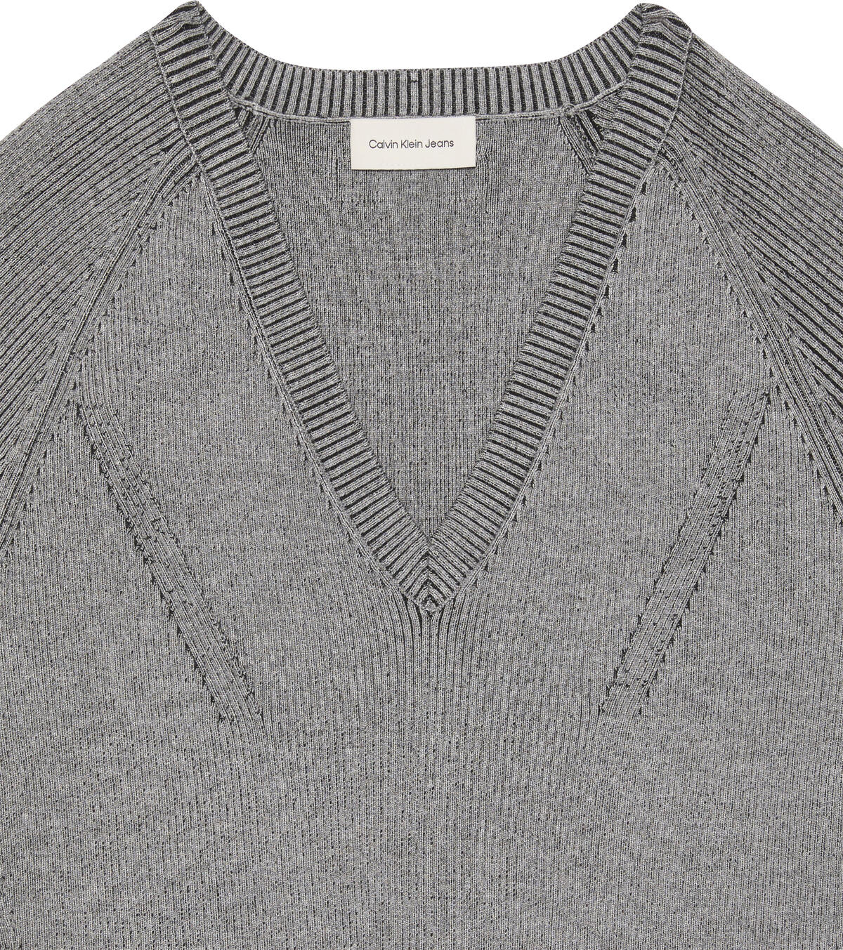 Calvin Klein Snowy Plaited Sleeveless Muscle Gri Kadın Sweatshirt Calvin Klein Snowy Plaited Sleeveless Muscle Gri Kadın Sweatshirt