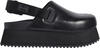 Calvin Klein SLING CLOSE TOE FLAT Kadın Siyah Sandalet