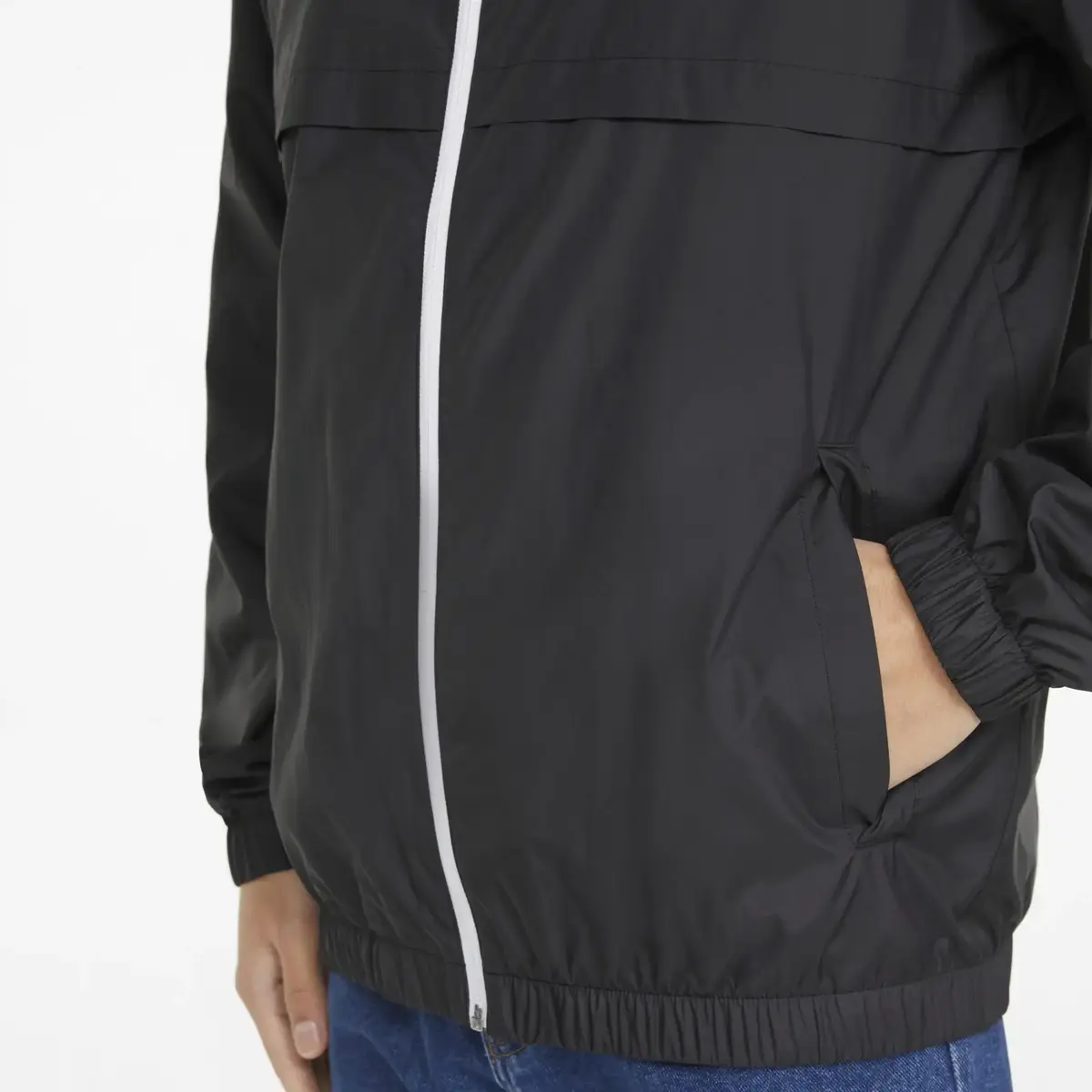 Puma ESS Solid Windbreaker Siyah Erkek/Unisex Rüzgarlık Ceket