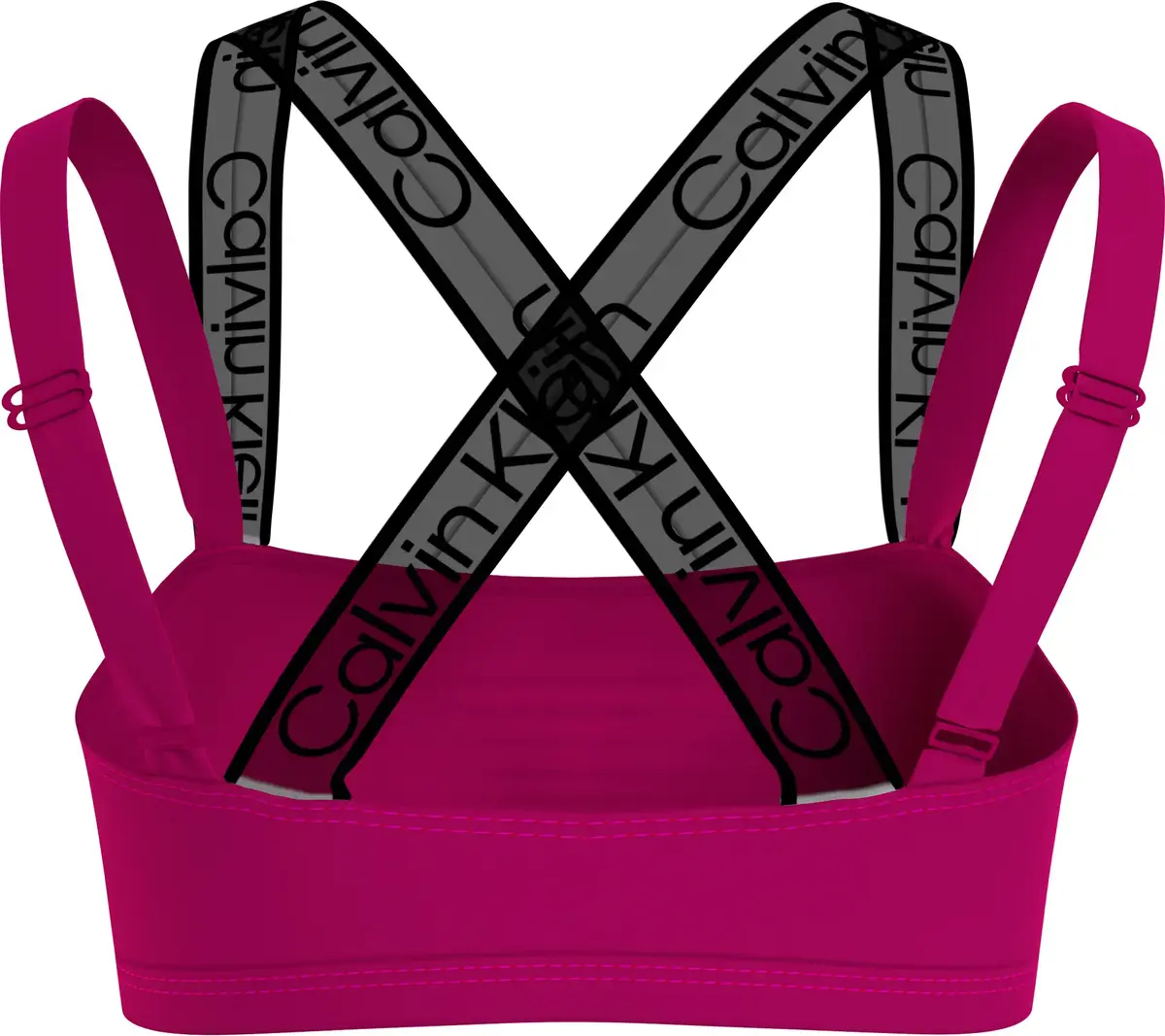 Calvin Klein BRALETTE-RP Kadın Pembe Bikini Üstü