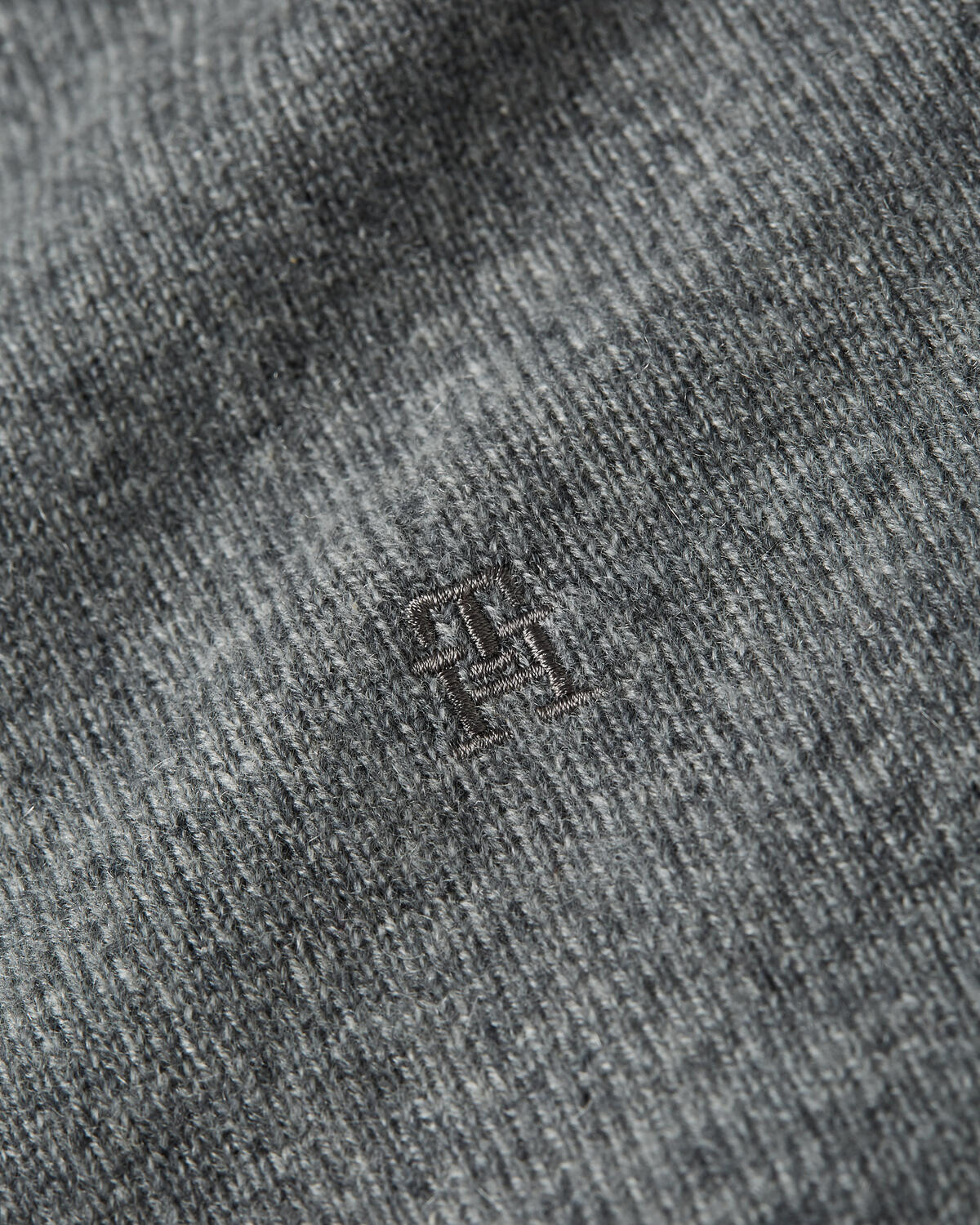 Tommy Hilfiger REC CASHMERE ROLL-NK Kadın Gri Kazak