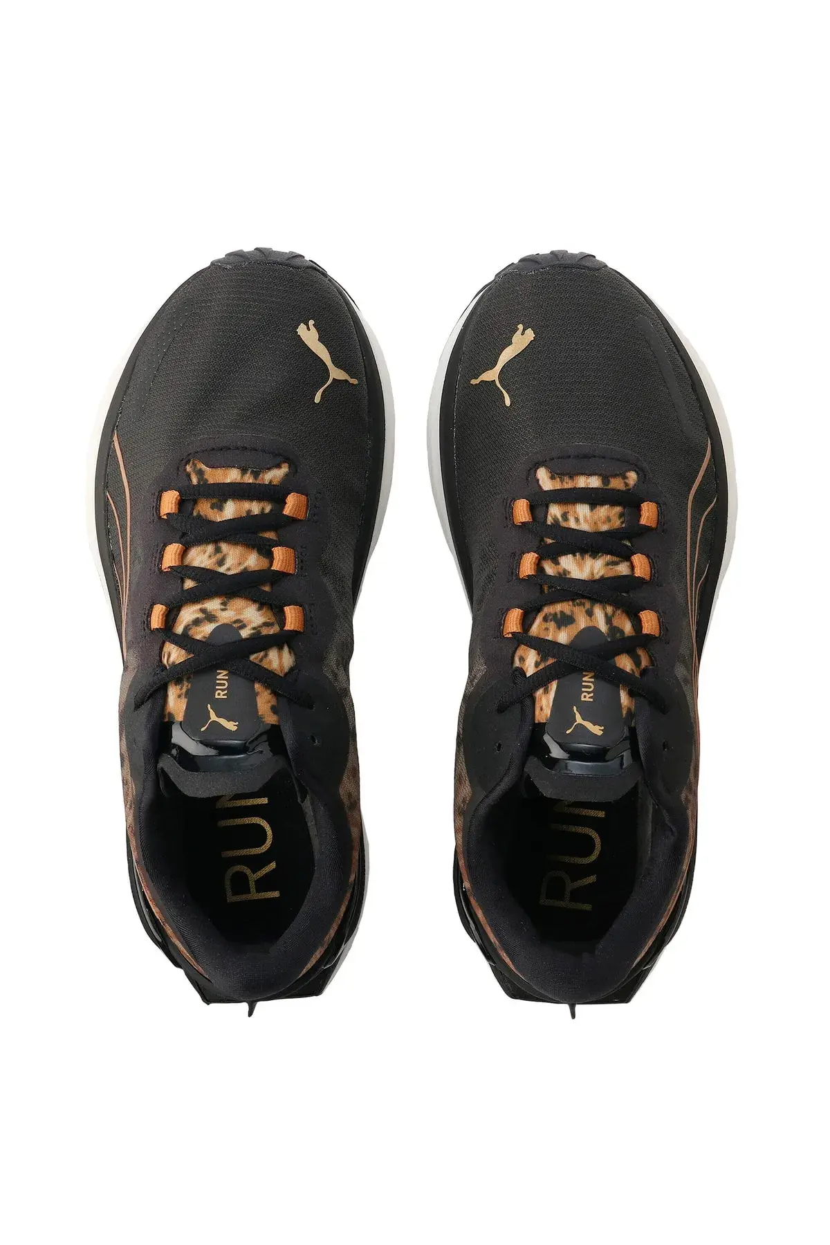 Puma Run XX Nitro Safari Glam Siyah Kadın Koşu Ayakkabısı