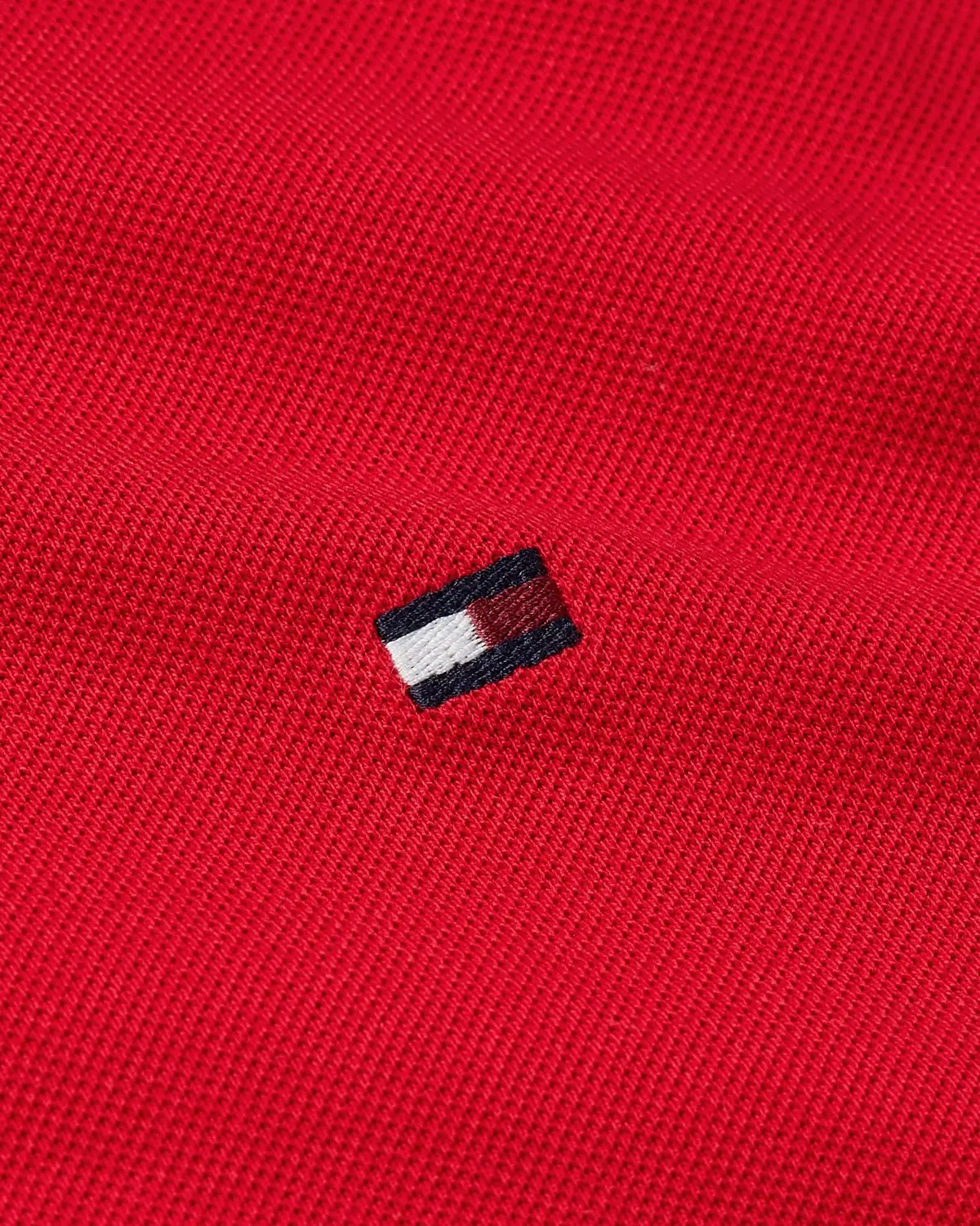 Tommy Hilfiger GLOBAL STRIPE FLAG C, XLD Kırmızı Erkek T-Shirt & Polo