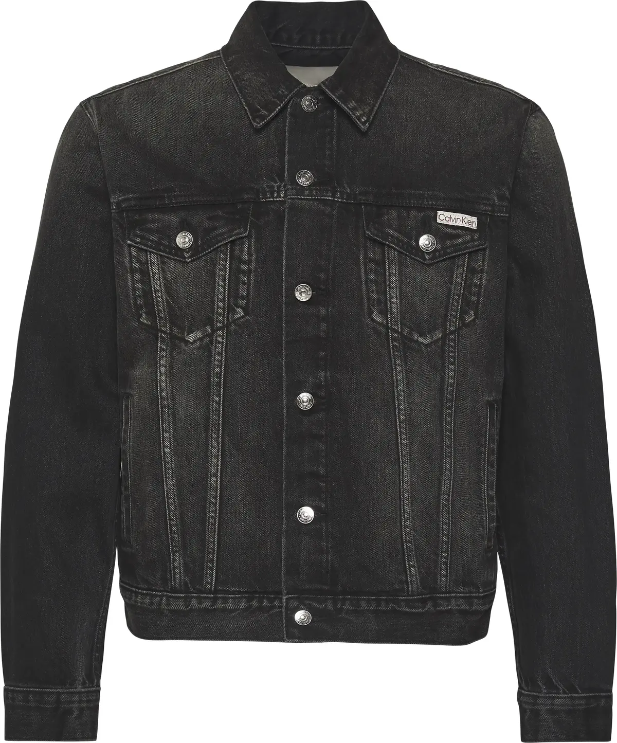 Calvin Klein KLEIN BLACK CLASSIC TRUCKER Erkek Siyah  Ceket