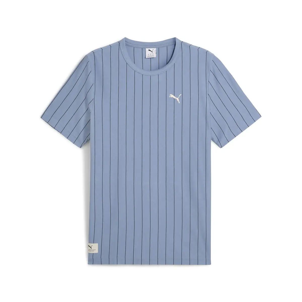 Puma PUMA CLASS Striped Tee Mavi Erkek T-Shirt