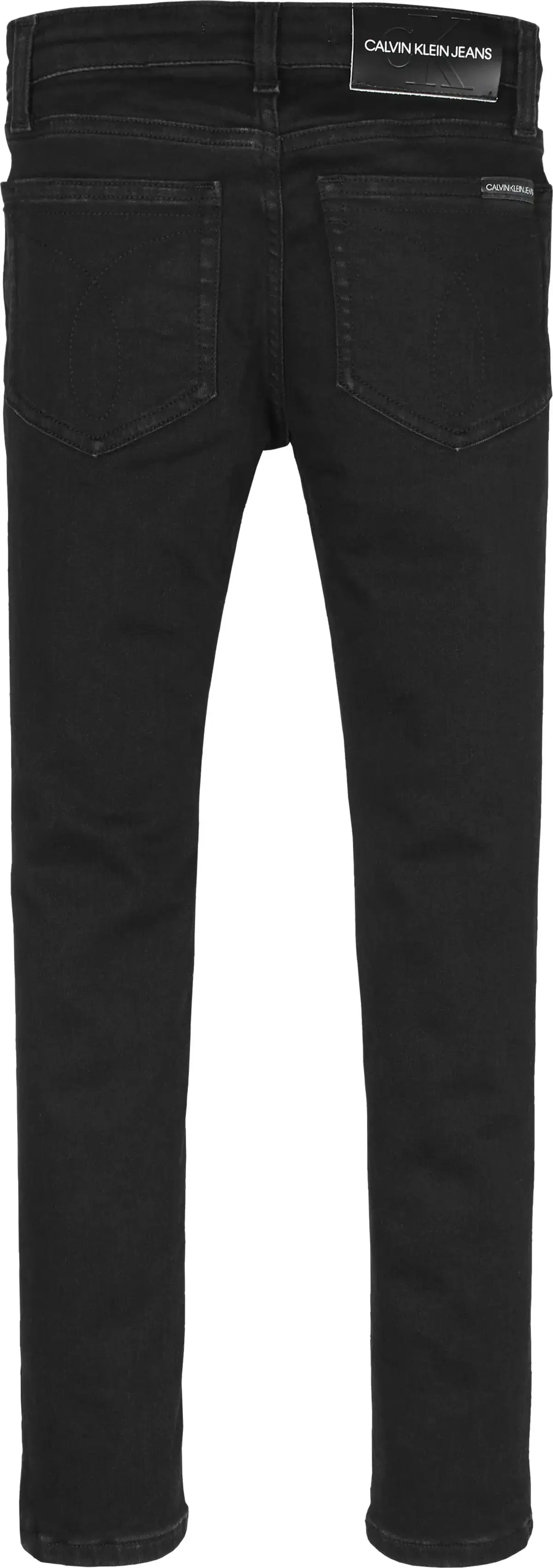 Calvin Klein SKINNY CL BLK STR Erkek Antrasit Kot Pantolon