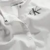 Calvin Klein MONOGRAM LS BODYSUIT Bebek Beyaz Zıbın