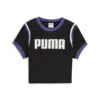 PUMA FUTURE.PUMA.ARCHIVE Baby Tee Siyah Kadın Crop