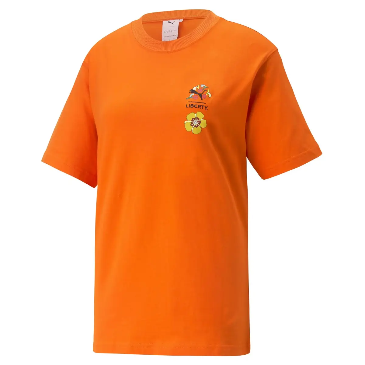 Puma X Lıberty Graphic Tee Turuncu Kadın T-shirt