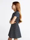 Tommy Hilfiger MINI CORP DRESS SS, 0A4 Siyah Kız Çocuk Elbise-Etek
