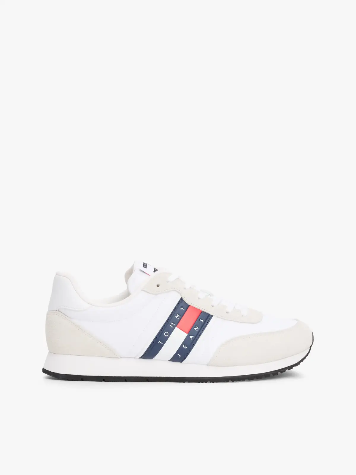 Tommy Hilfiger (NEW) TJM RUNNER CAS, YBR Beyaz Erkek Spor Ayakkabı & Sneaker