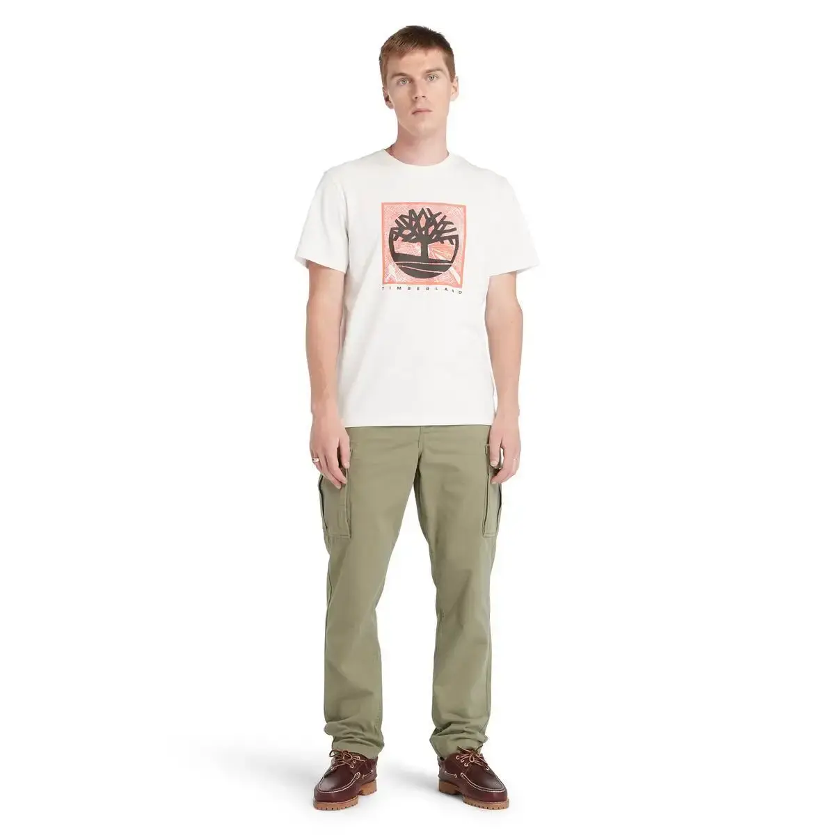 Timberland BROOKLINE Twill Cargo Pant Yeşil Erkek Eşofman Altı & Pantolon