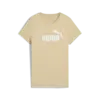 PUMA ESS No. 1 Logo Tee Bej Kadın T-Shirt