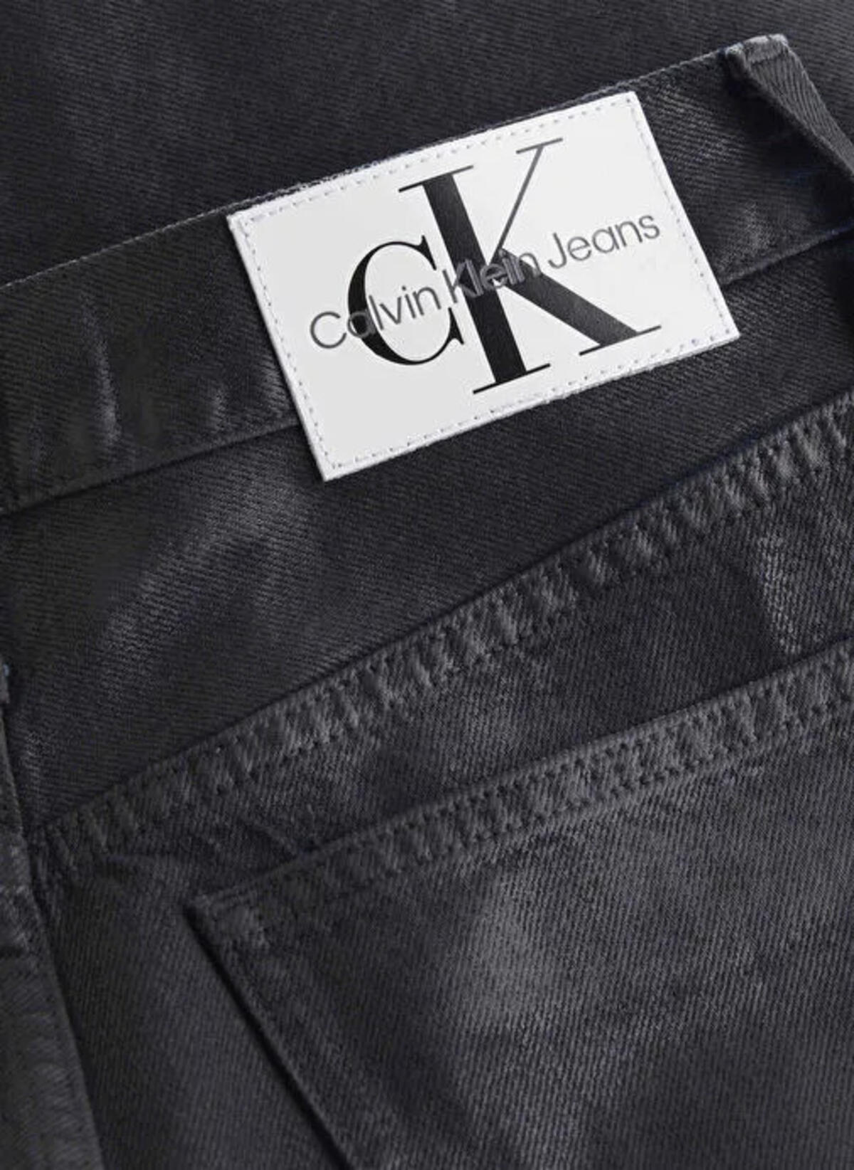Calvin Klein AUTHENTIC SLIM STRAI, 1BY Siyah Kadın Pantolon