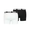 Puma PUMA BASIC BOXER 2P white / black Beyaz/Siyah Erkek 2'li Boxer