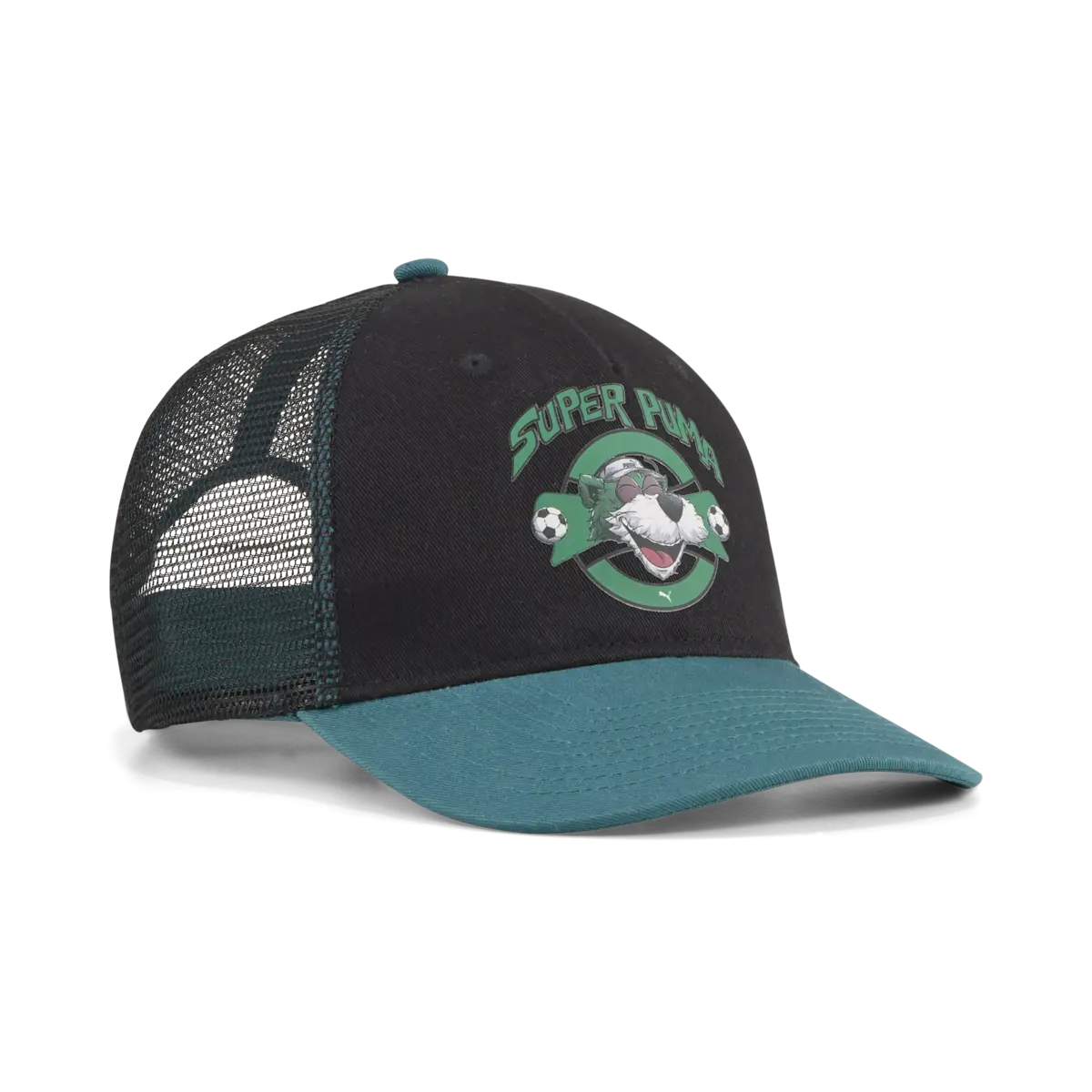 PUMA SUPER PUMA Trucker Cap Jr PUMA Black Siyah Unisex Çocuk Şapka