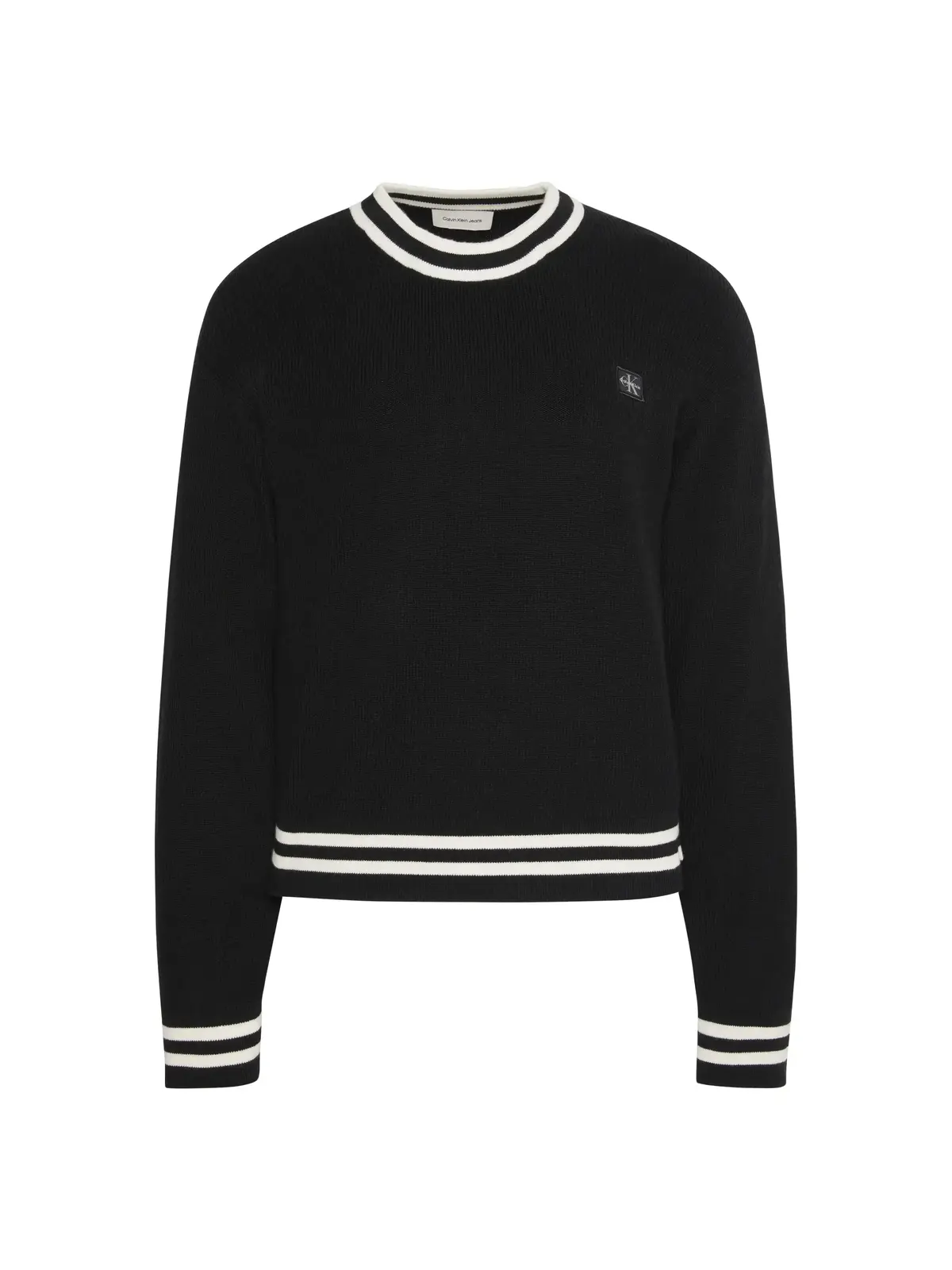 WOVEN LABEL CREWNECK, UB1