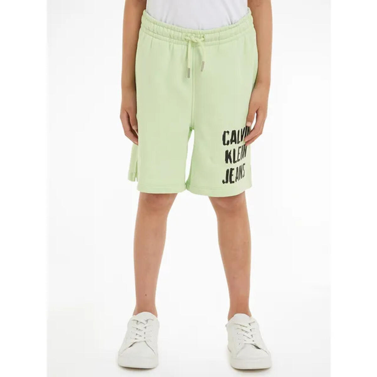 Calvin Klein PIXEL LOGO RELAXED S, LT6 Çocuk Yeşil Şort