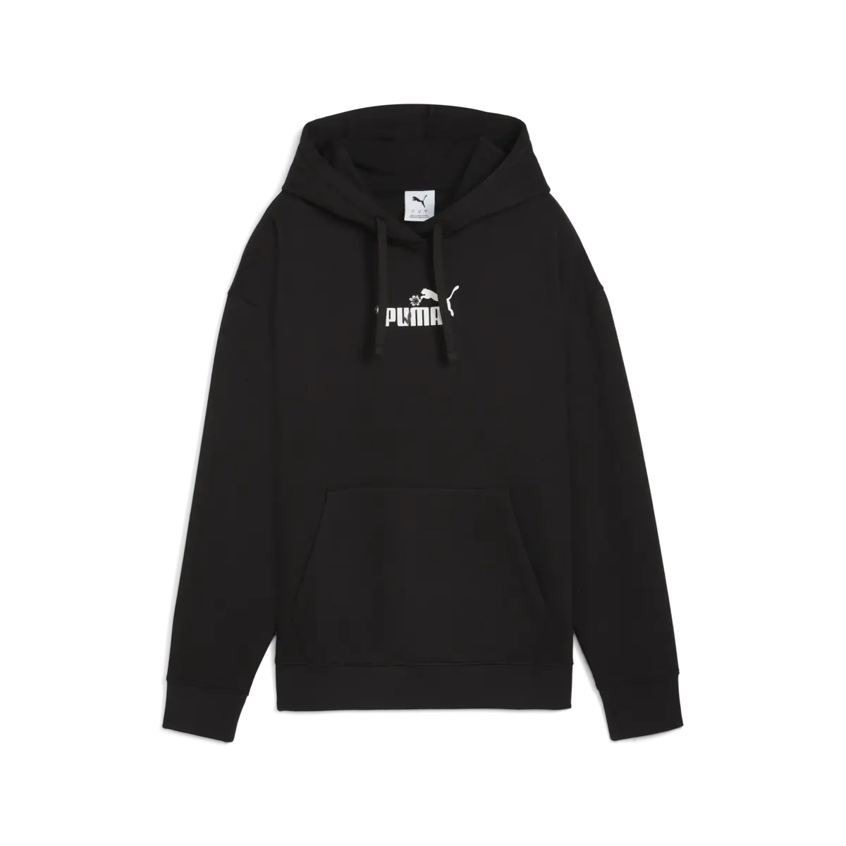 Puma ESS NATURE 2.0 Hoodie Siyah Kadın Kapüşonlu Sweatshirt