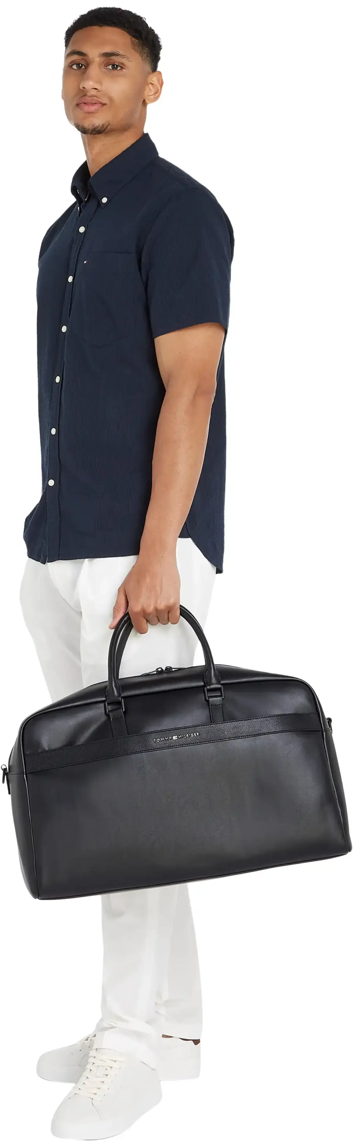 Tommy Hilfiger TH CORP DUFFLE, BDS Siyah Erkek Çanta