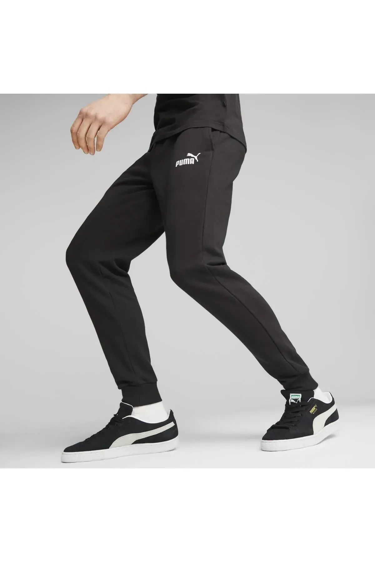 Puma ESS ELEVATED Sweatpants TR cl Siyah Erkek Eşofman Altı