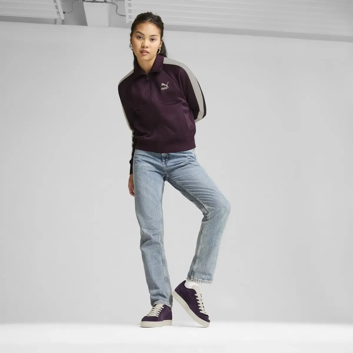 Puma Suede PRM Mor Unisex Günlük Spor Ayakkabı