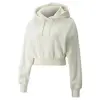 Puma Classics Crop Hoodie TR Bej Kadın Sweatshirt