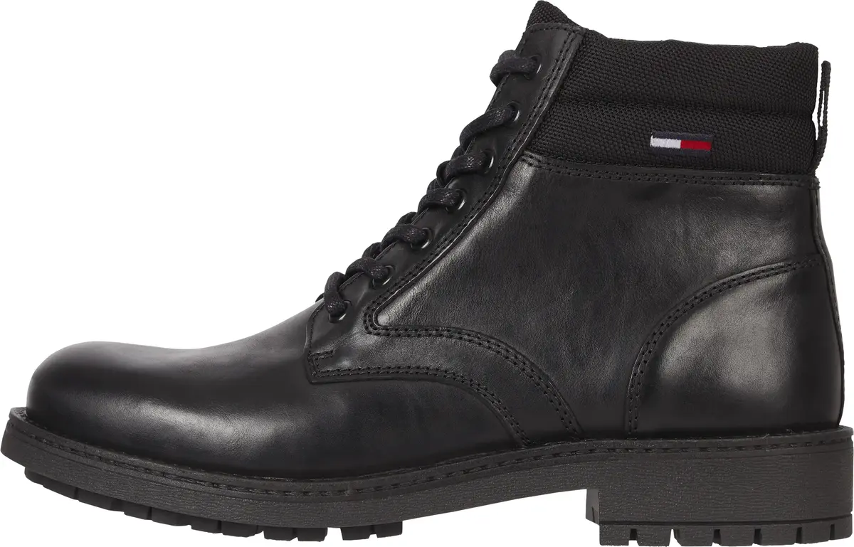 Tommy Hilfiger CLASSIC SHORT LACE U Erkek Siyah Bot