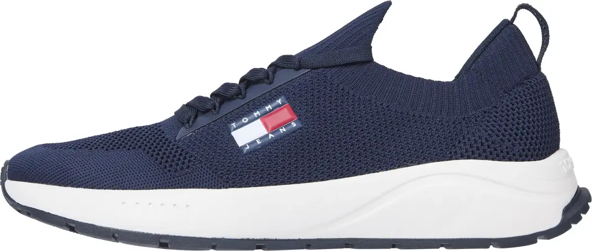 Tommy Hilfiger TJM RUNNER KNTITTED, C1G Lacivert Erkek Spor Ayakkabı & Sneaker