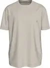 Calvin Klein WASHED PUFF PRINT TE Erkek Krem T-Shirt
