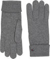 Tommy Hilfiger ESSENTIAL FLAG GLOVE Kadın Gri Eldiven